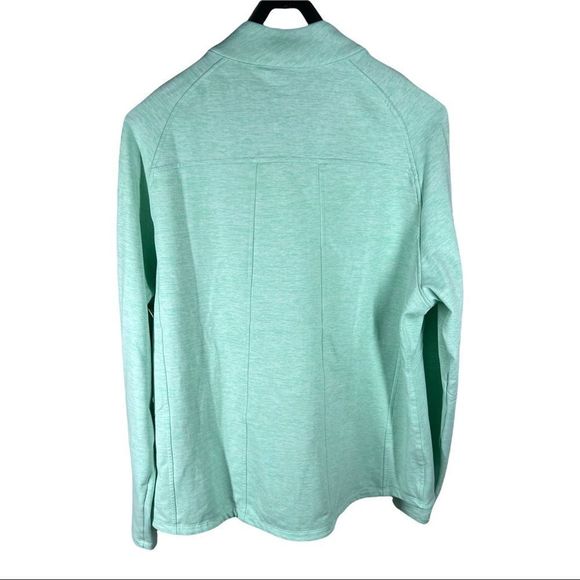 PUMA Womens Sz 2XL Cloudspun Warmup Offset Pullover Kangaroo Pocket 1/4 Zip - Picture 5 of 7